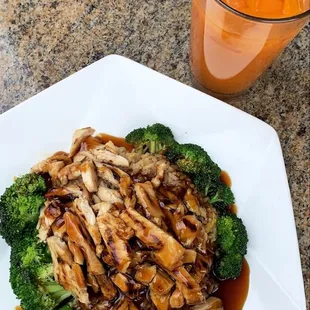 Teriyaki Rice Bowl with chicken