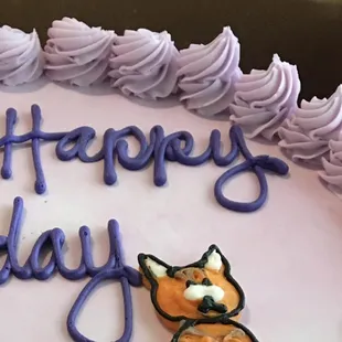 strange disproportionate globs on 1/4 of cake