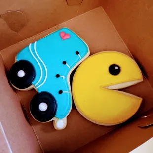80&apos;s themed sugar cookies!!
