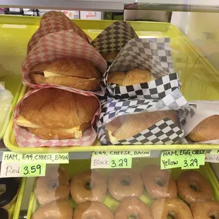 a variety of doughnuts