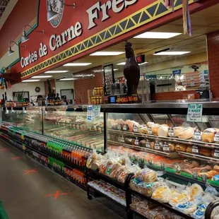 the inside of a grocery store