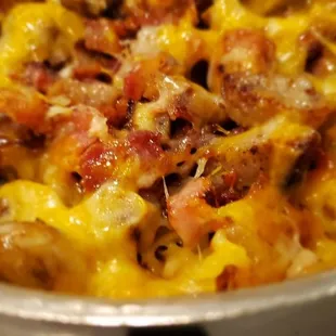 Carnivore skillet is unbalanced with heavy toppings vs potatoes