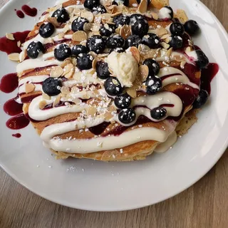 Blueberry Danish Pancakes