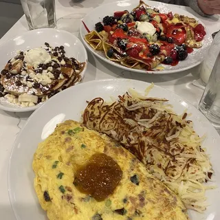 Chocolate Banana Pancakes