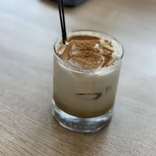 Cinnamon roll cocktail