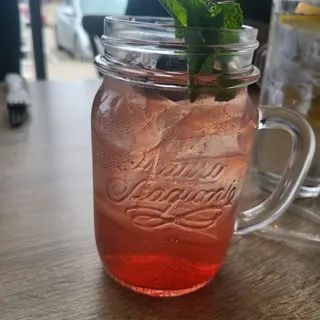 Blackberry Champagne Mule