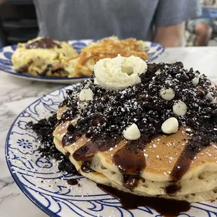 Oreo pancakes
