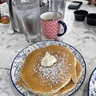 Side of pancakes