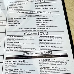 menu, sushi and sashimi