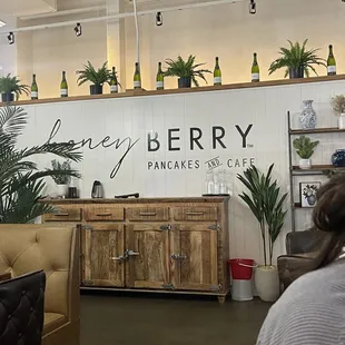 Honey Berry back wall
