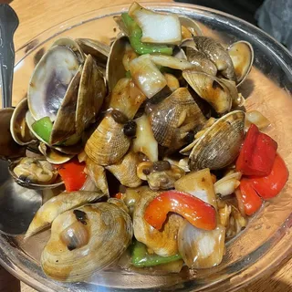 Sauteed Clam with Black Bean Sauce