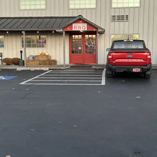 Exterior view of entrance- located in a motel