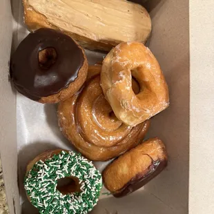 Mixed box of donuts