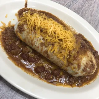 Chili Breakfast Burrito