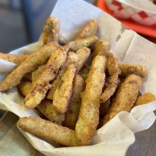 a basket of fries