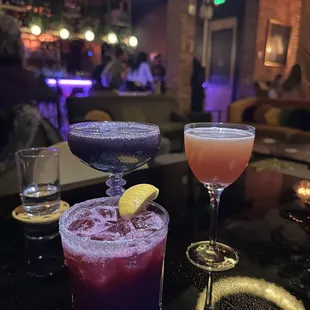 Amor prohibido, Get figgy with it, and tequila shrub