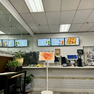 sushi and sashimi, interior