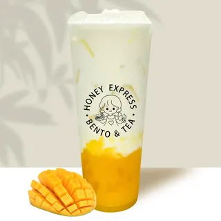 Mango Latte with Mango Jelly,