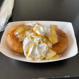 Apple pie donut special