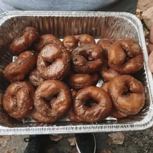 Our most popular donut, glazed!
