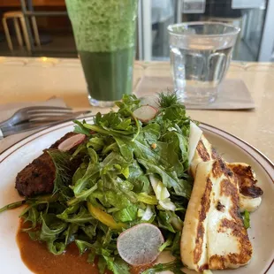 Lambwich Salad &amp; Merman Smoothie