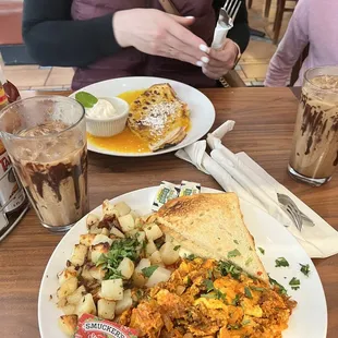 Chorizo Scramble