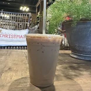 Yes there is Christmas decor up still but it's beautiful