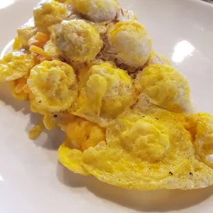 Egg bubble omlete