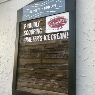 a sign on the side of a building