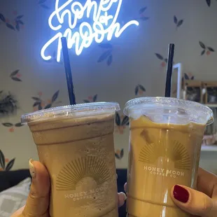 two cups of coffee