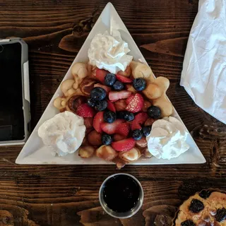 Red, White and Blue Waffle