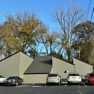 Exterior before sign installation.