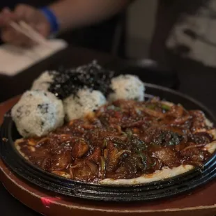 Chicken and Rice Cake