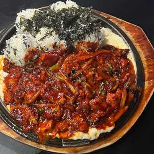 Cheesy Fire Chicken