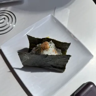 Sweet salmon rice ball