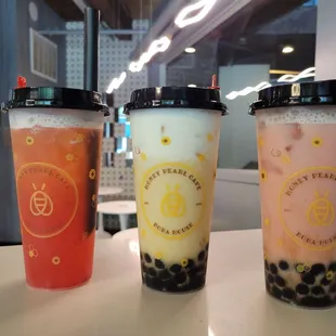 Lemon Burst, Sweet Mango, and Strawberry Dream