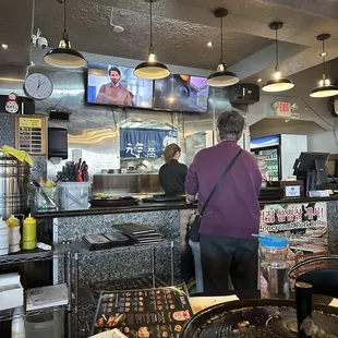 Zero service because this lady refuses to serve anyone!