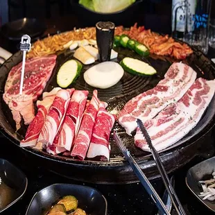 Try KBBQ on our unique Grill!