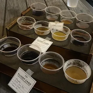 Meadery Flights