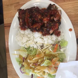 Spicy Chicken Teriyaki Plate