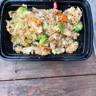 Chicken fried rice