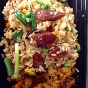 Chinese Sausage Fried Rice