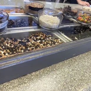 Topping bar