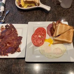 Honey tree special with corned beef hash!!