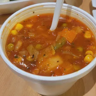 Vegetable soup