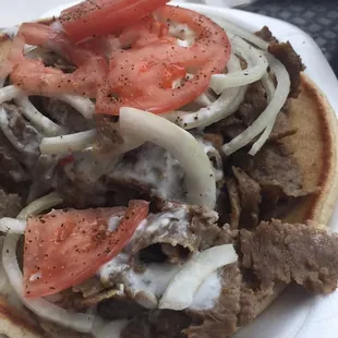 Gyro sandwich