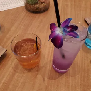 Drinks beautifully made.   They have a specialty cocktail menu.