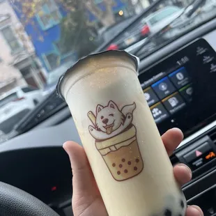 Uncle Larry&apos;s dreamsicle  Think of a orange creamsicle in a Boba version, this is it!