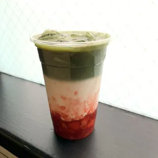 Strawberry Matcha Latte
