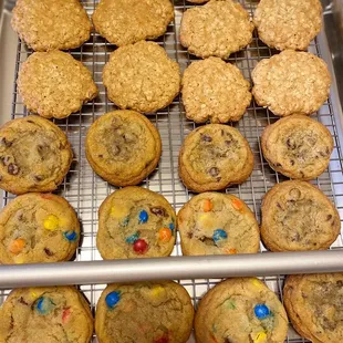 Mix of traditional cookies